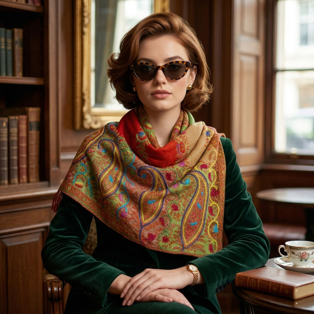 Paisley Boteh Stole/Scarf